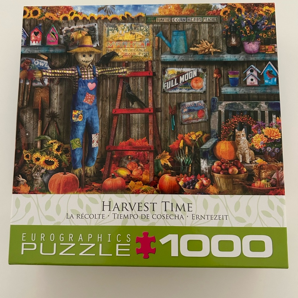 Harvest Time Puzzle - Eurographics 1000 Piece Puzxle